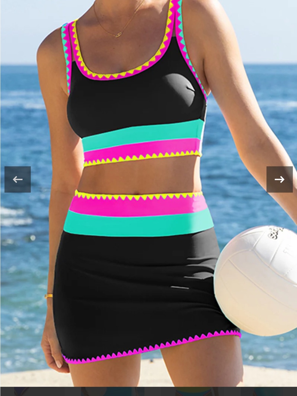3 piece swim suit